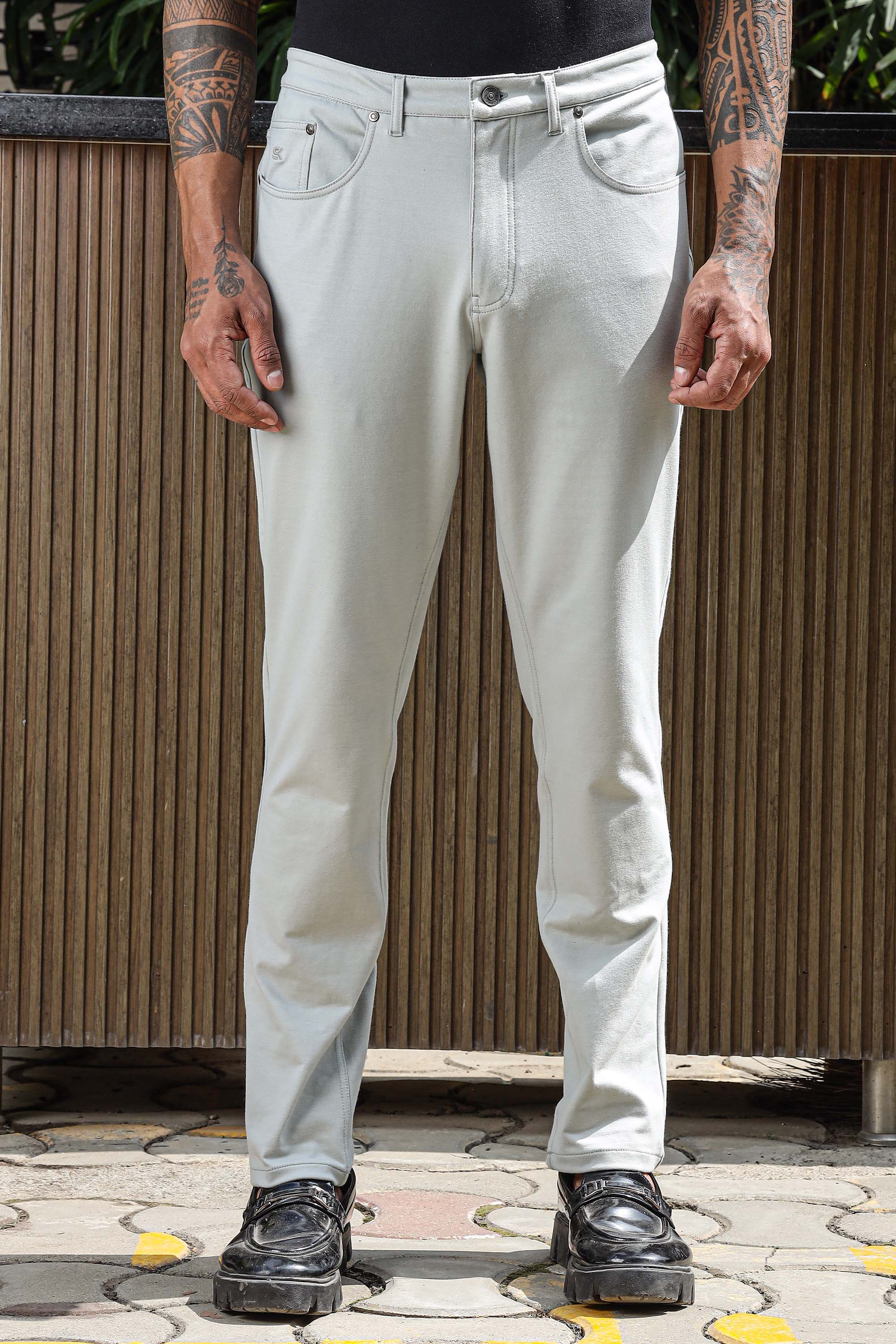 Men's Essential Daily Wear Pants – Stylish & Comfortable with Pockets