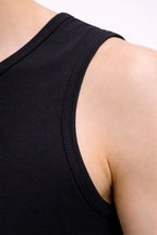 BLACK COLOR MEN TANK TOP