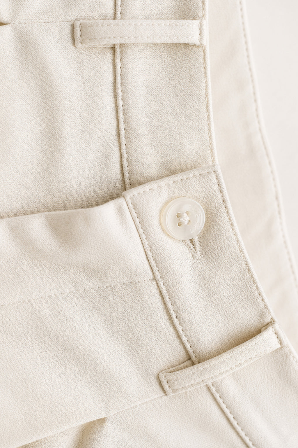EGRET COLOR MEN TROUSER