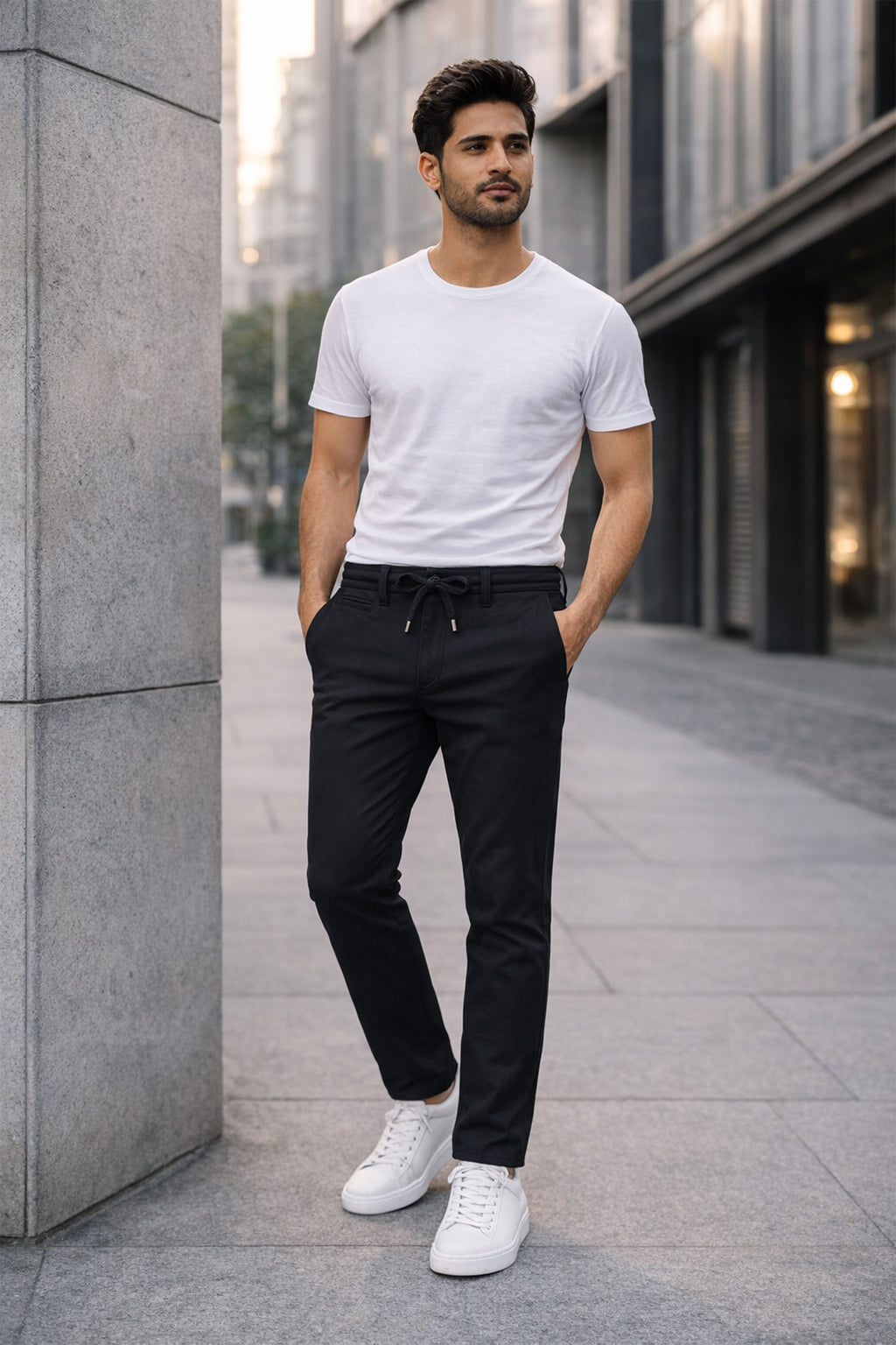 BLACK COLOR MEN TROUSER