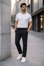 BLACK COLOR MEN TROUSER