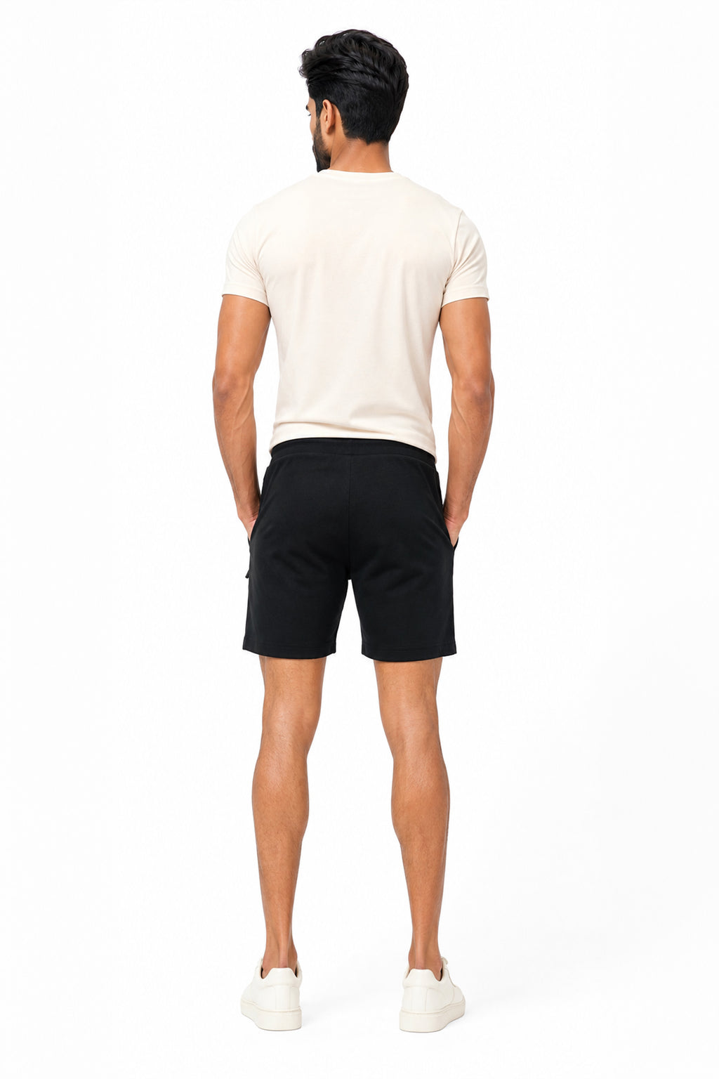 BLACK COLOR MEN SHORTS