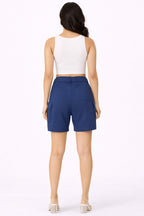 NAVY WOMEN BERMUDA