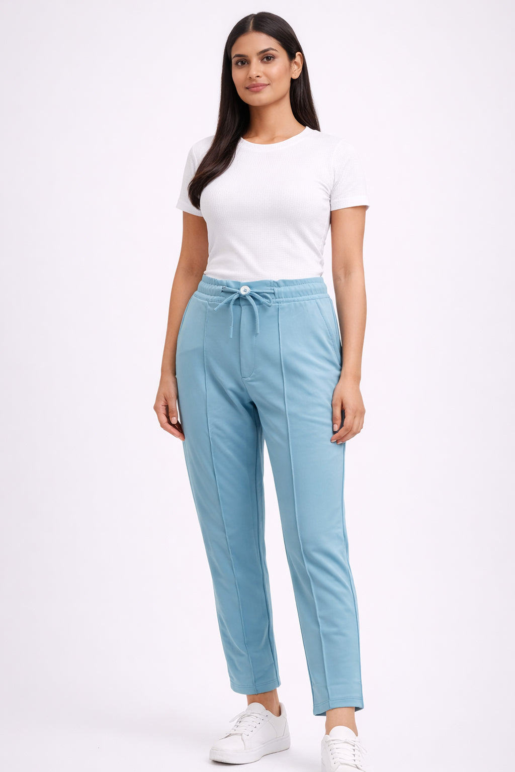 MILKY BLUE WOMEN PYJAMA
