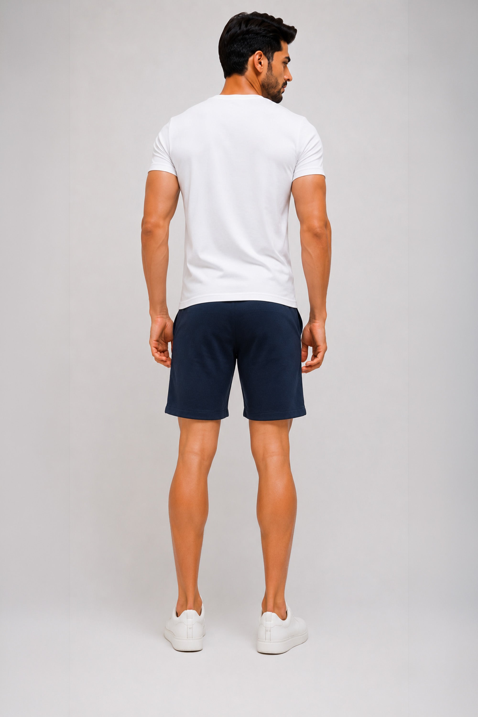 NAVY COLOR MEN SHORTS