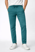 GREEN COLOR MEN TRACK PANT