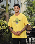 Men's Pure Cotton Oversized Graphic T-shirt