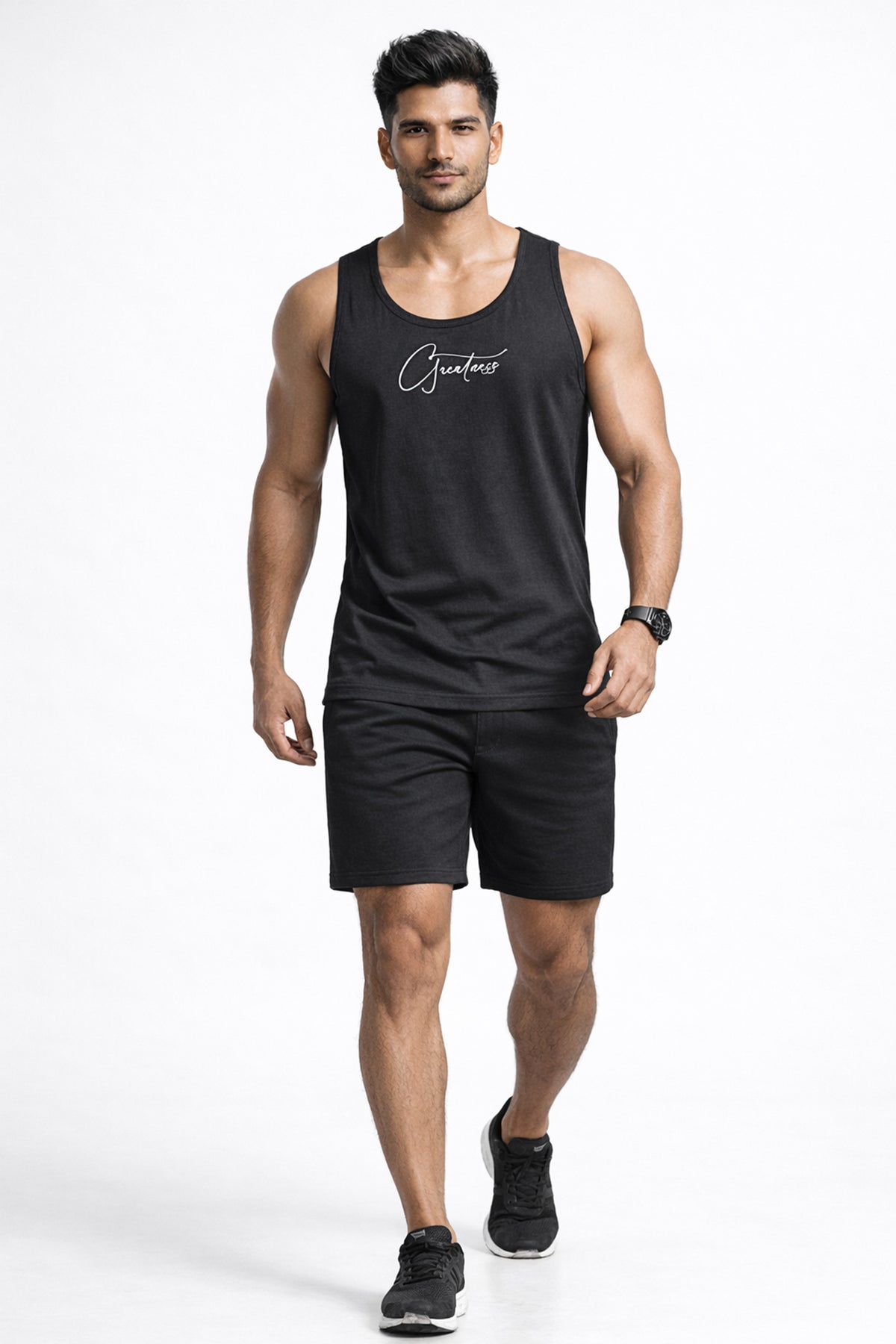 WHITE COLOR MEN TANK TOP