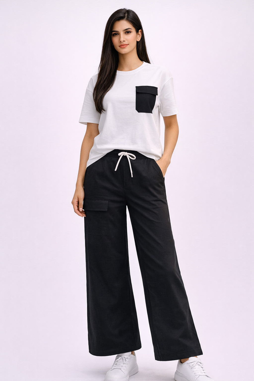 BLACK BEAUTY WOMEN HALF SLV CO-ORD SET