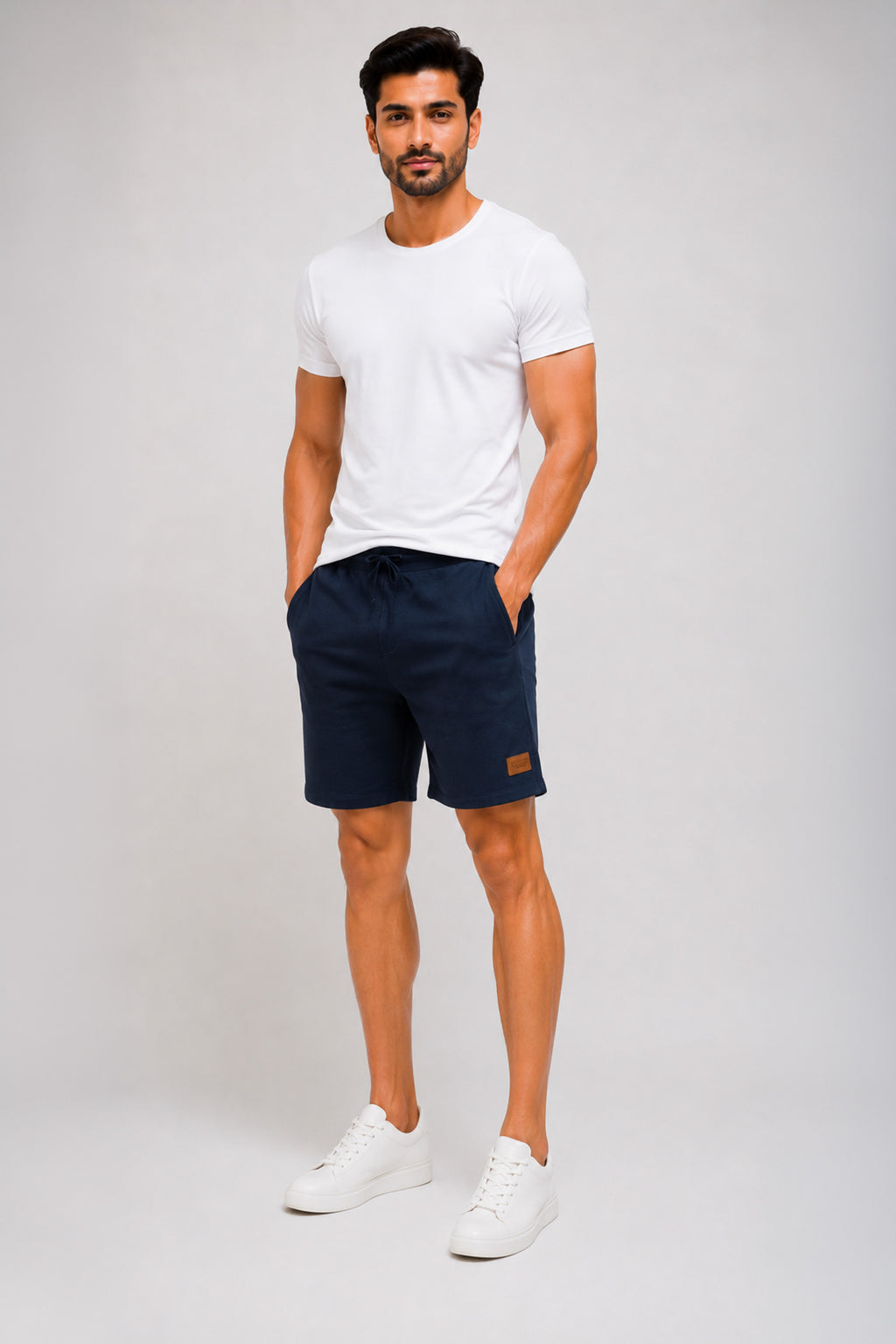 NAVY COLOR MEN SHORTS
