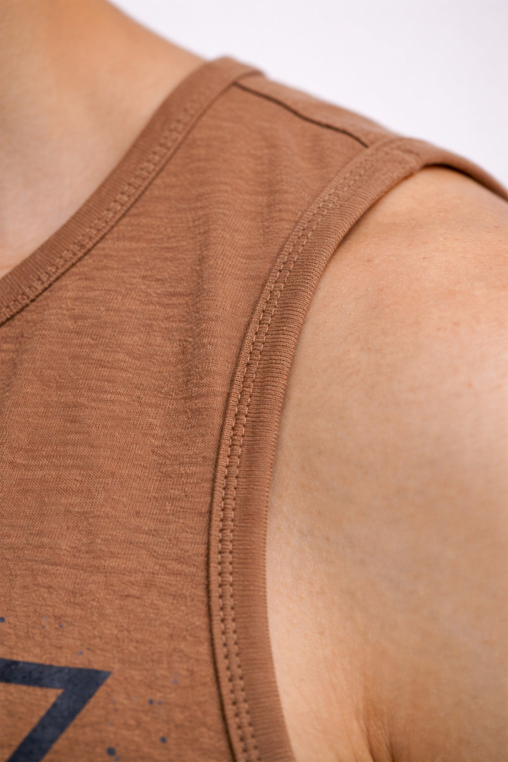 BROWN COLOR MEN TANK TOP
