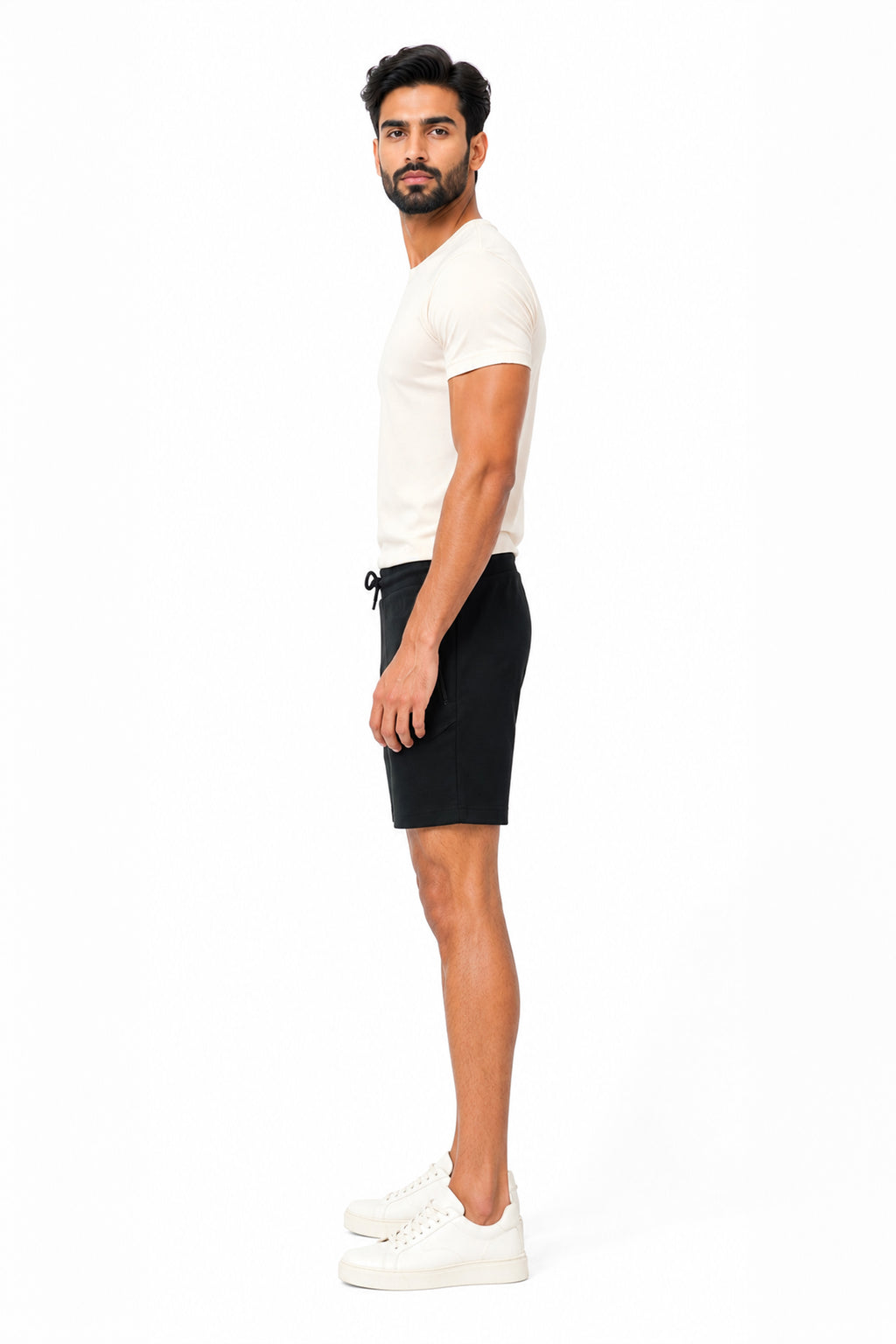 BLACK COLOR MEN SHORTS