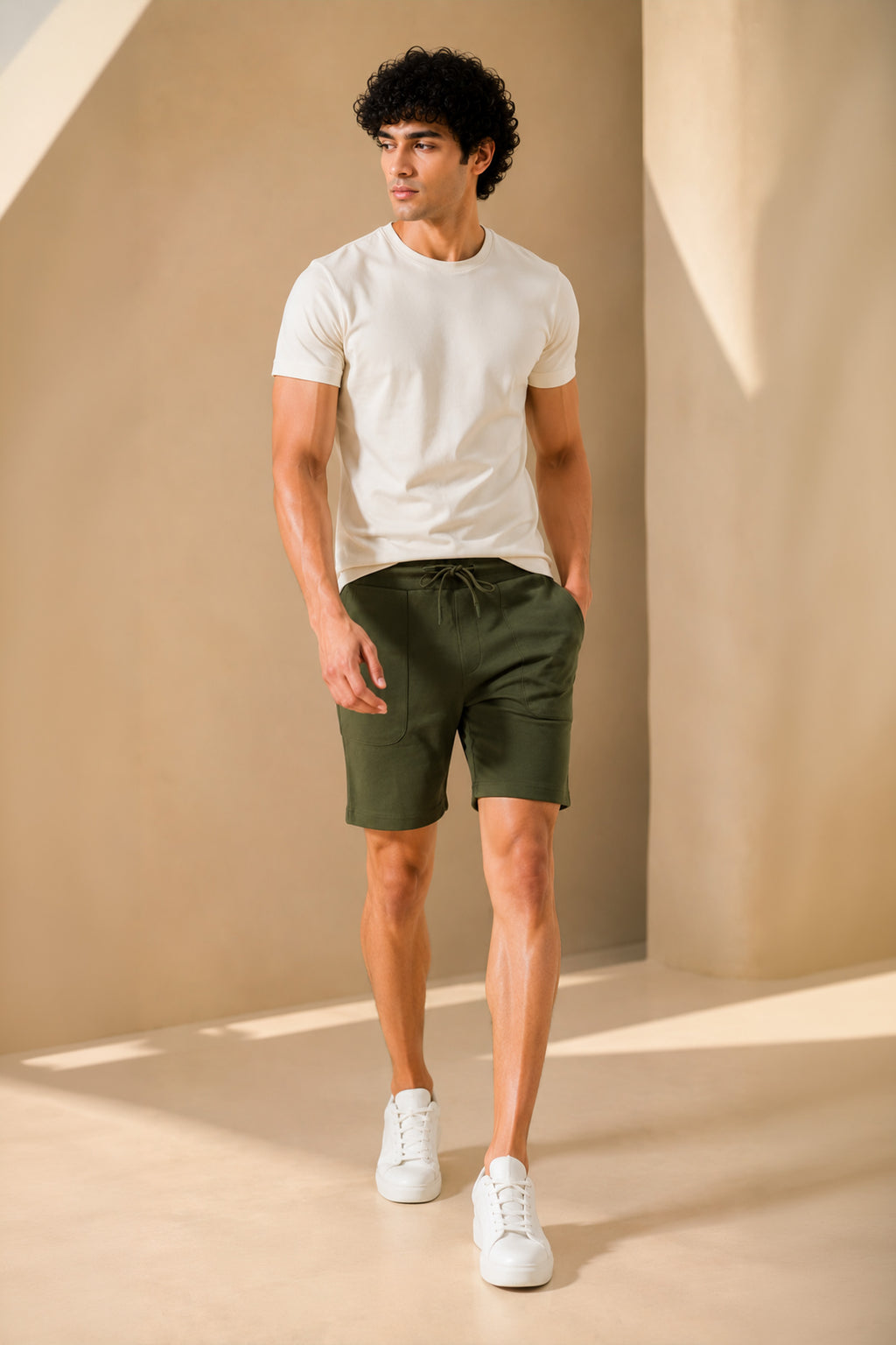 LEAF COLOR MEN SHORTS