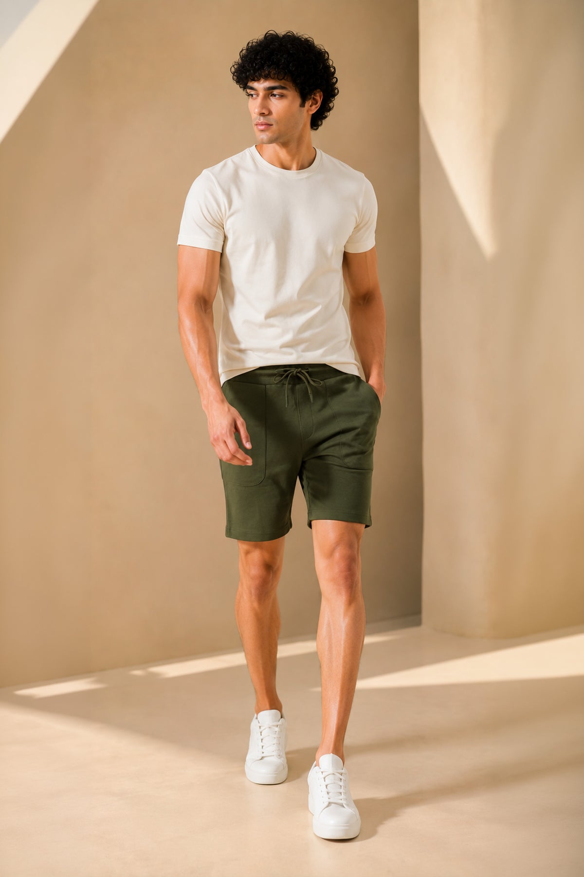 LEAF COLOR MEN SHORTS