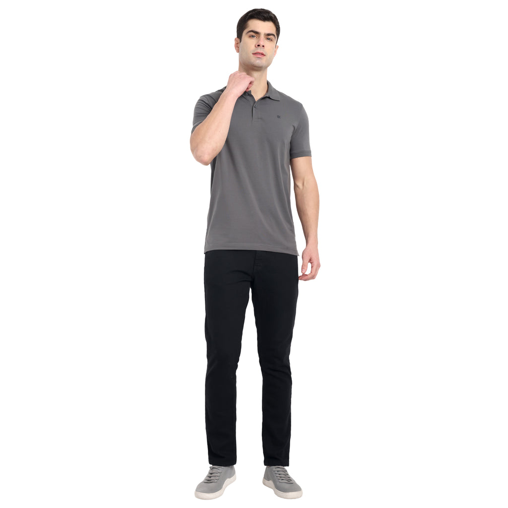 Men Elephant Polo T-Shirt