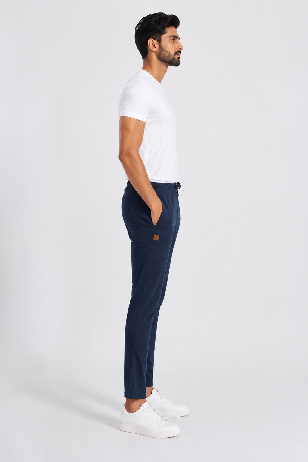 NAVY COLOR MEN TRACK PANT