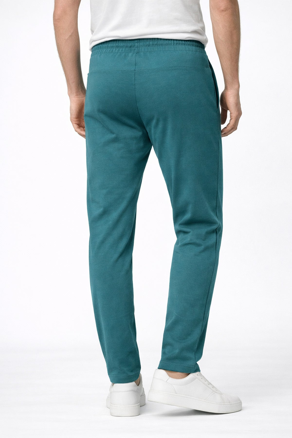 GREEN COLOR MEN TRACK PANT