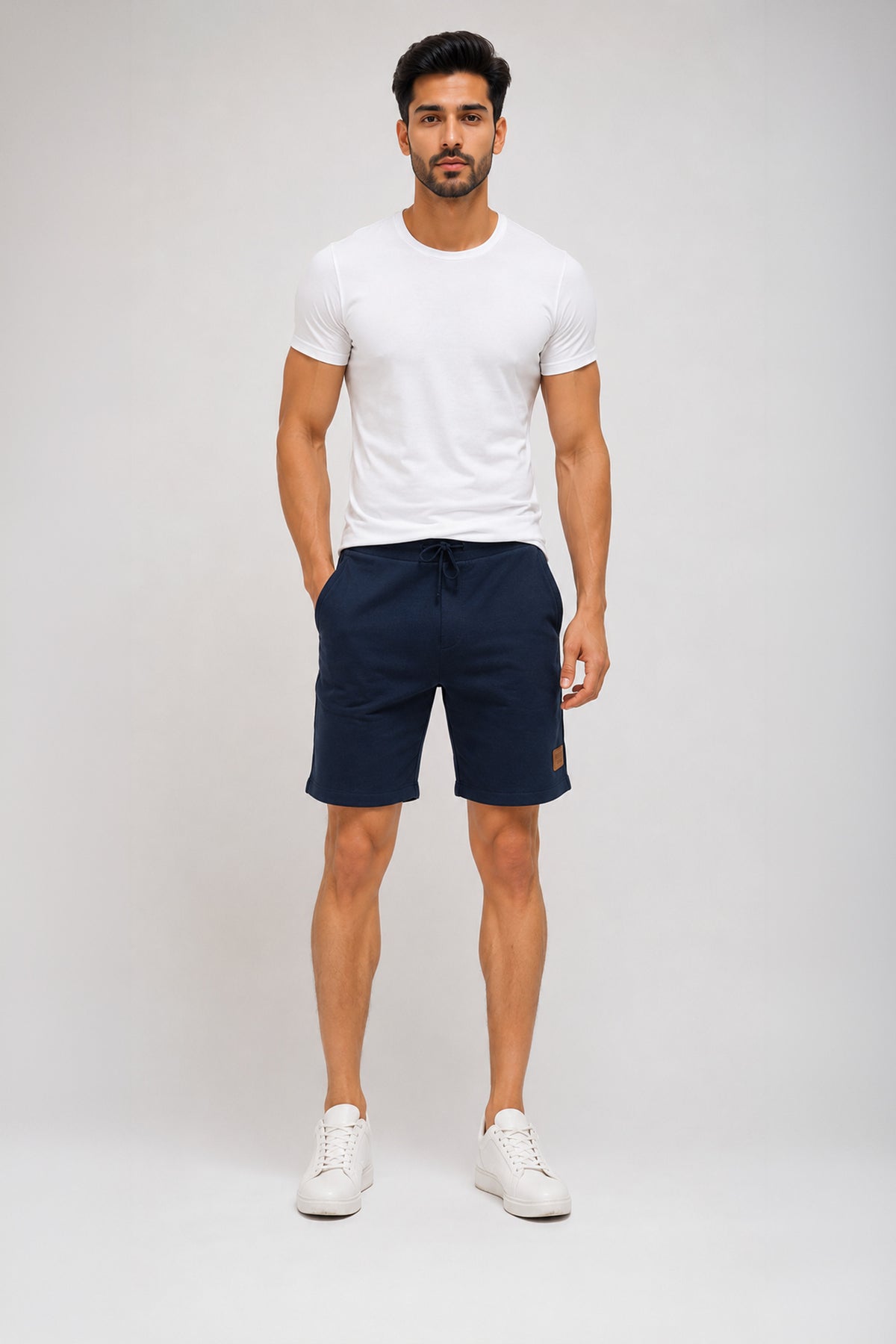 NAVY COLOR MEN SHORTS