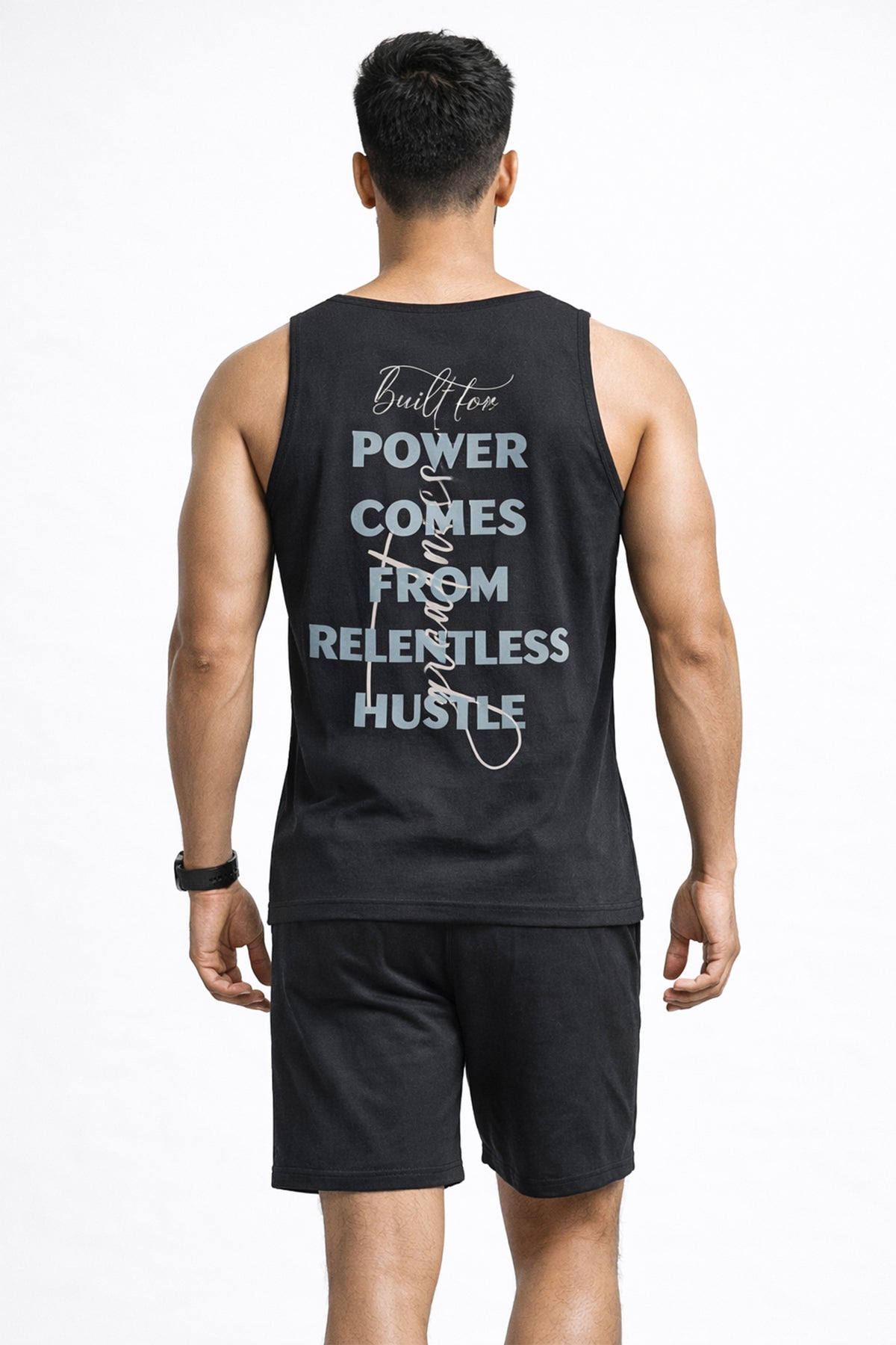 WHITE COLOR MEN TANK TOP