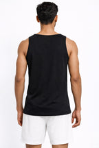 BLACK COLOR MEN TANK TOP