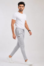 VAPOUR BLUE COLOR MEN TRACK PANT