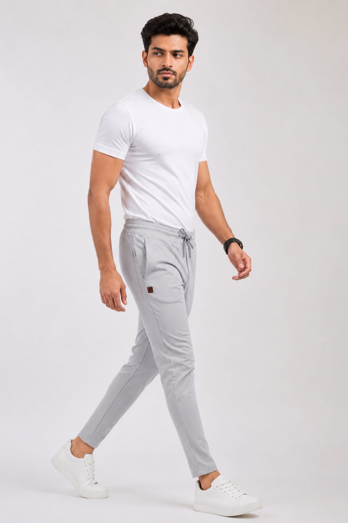 VAPOUR BLUE COLOR MEN TRACK PANT