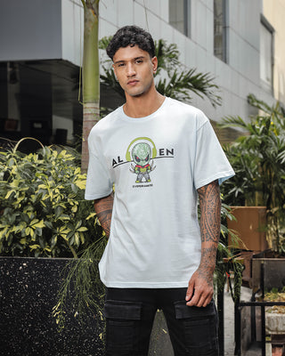 Men's Pure Cotton Oversized Graphic T-shirt