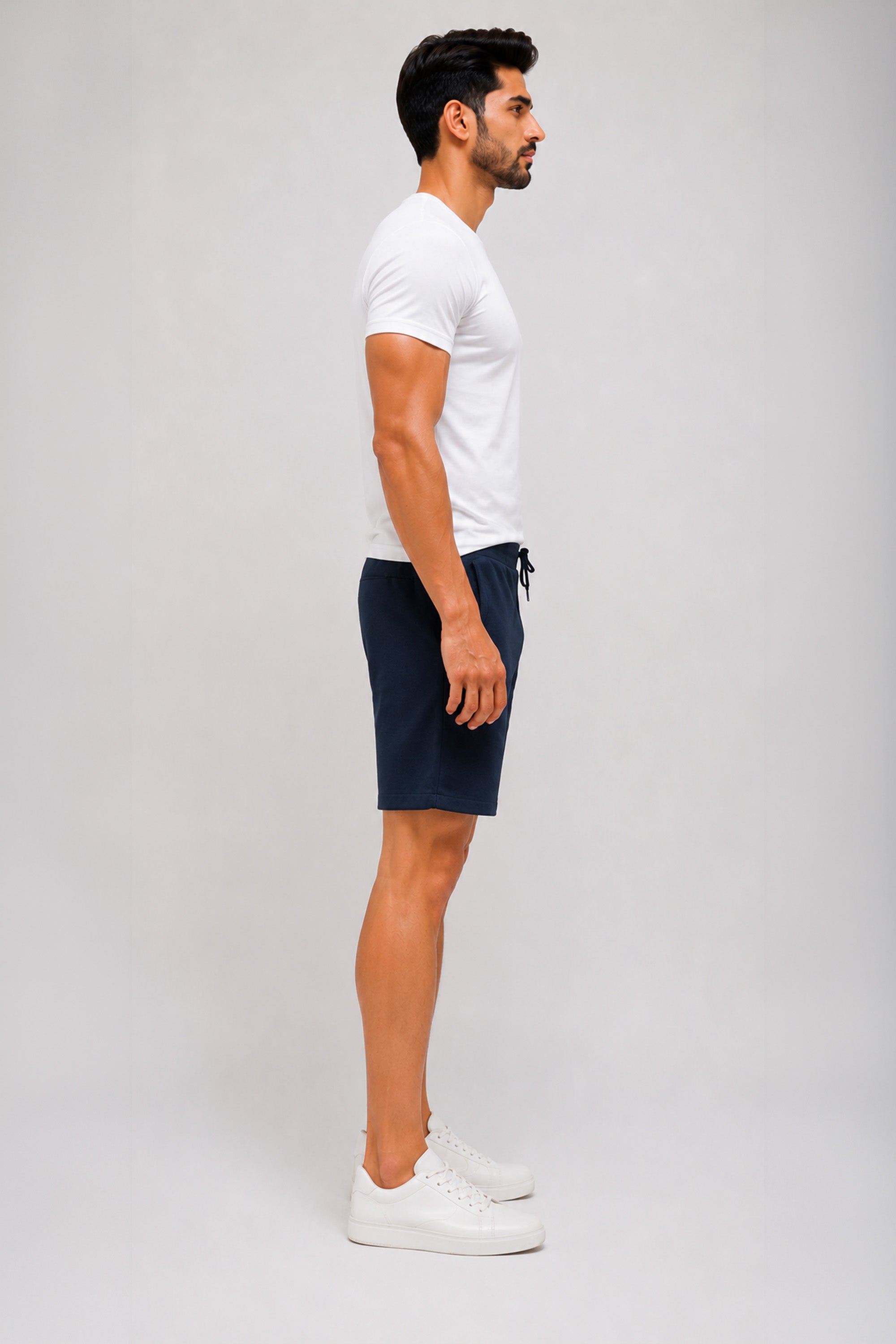 NAVY COLOR MEN SHORTS