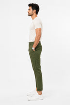 BRONZE GREEN COLOR MEN TROUSER