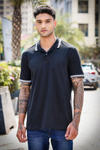 Men's Pure Cotton Polo T-shirt