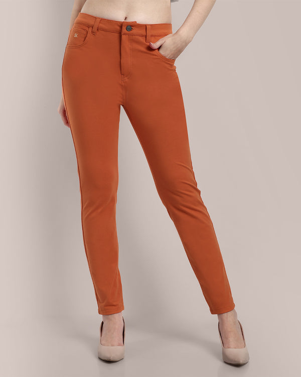Women Clay Regular Fit Casual Pant
