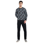 Unisex Cement Camouflage Oversized Sweatshirt