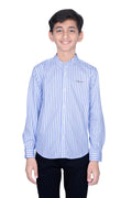 BOYS LINING FRESH SKY COTTON SHIRT