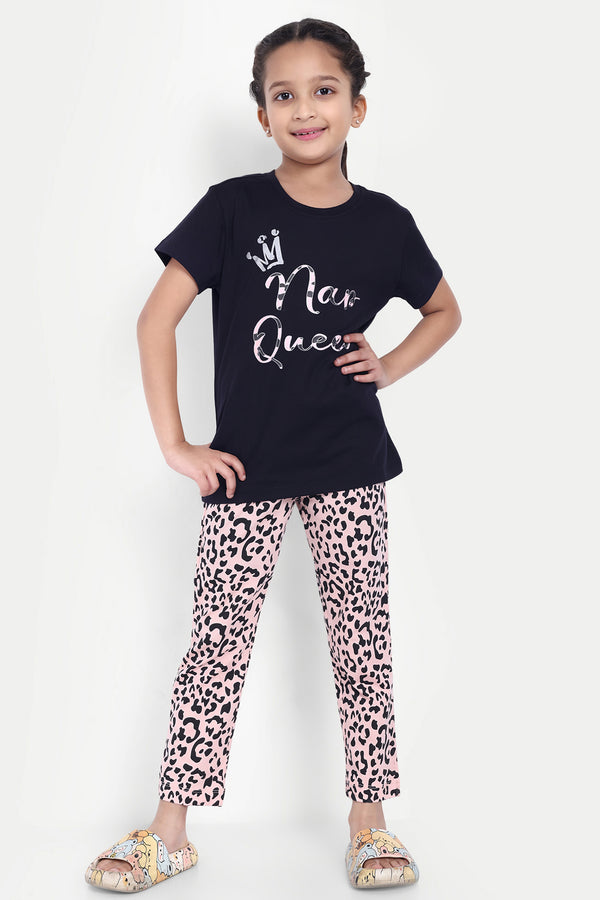 Girls Night Wear Combo Set, Top & Payjama Set