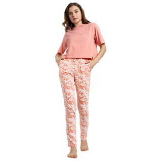 Women Clay Printed Pyjama Pant