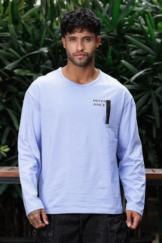 Men’s 100% Cotton Typography Printed Full Sleeve T-Shirt | Round Neck Long Sleeve Casual Tee | Soft Breathable Fabric | Machine Washable