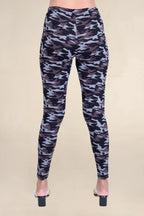 Women Elephant Printed Stretchable Legging