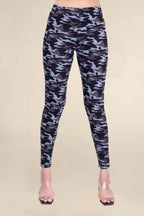 Women Elephant Printed Stretchable Legging