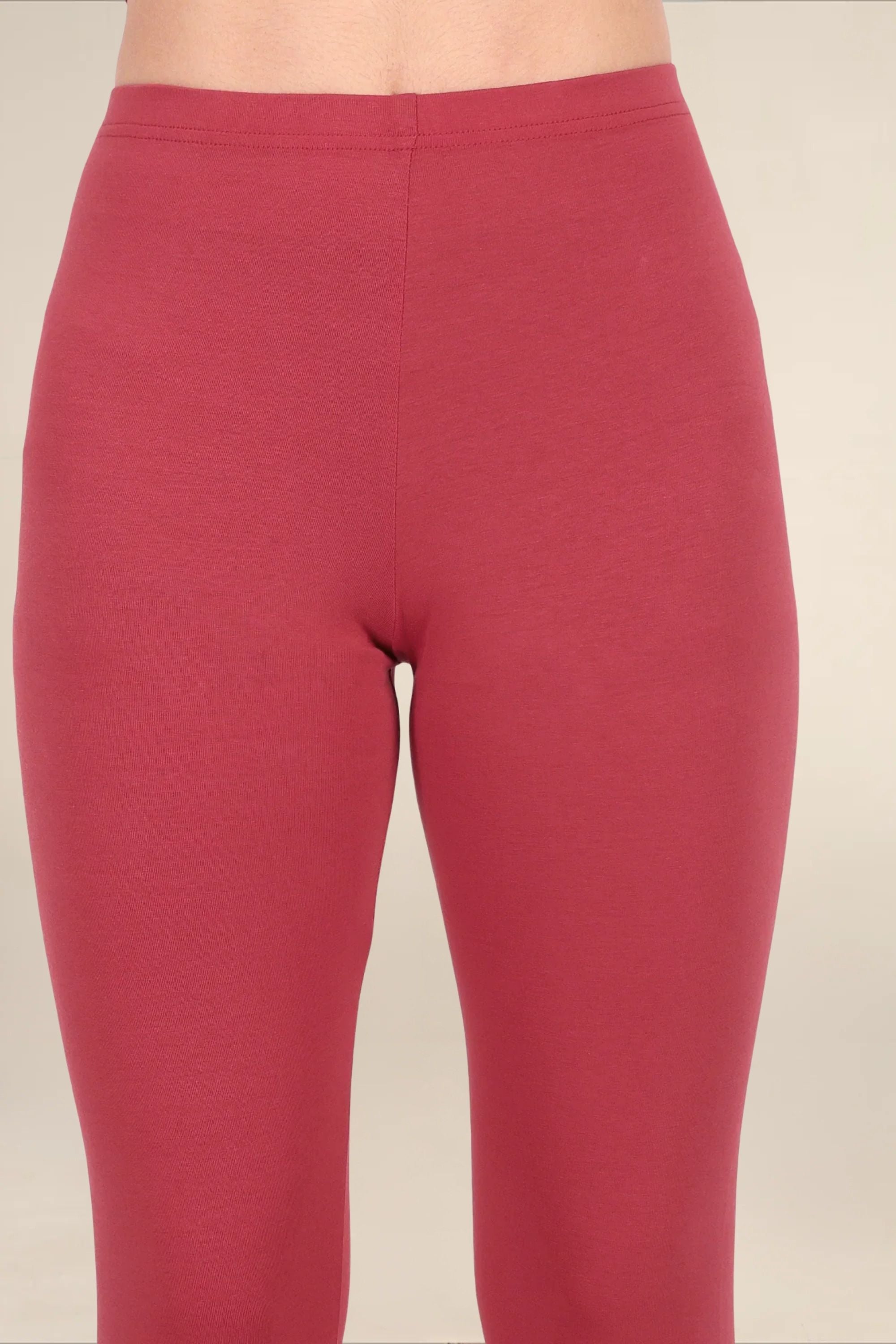 Women Powder Breathable Long Length Legging