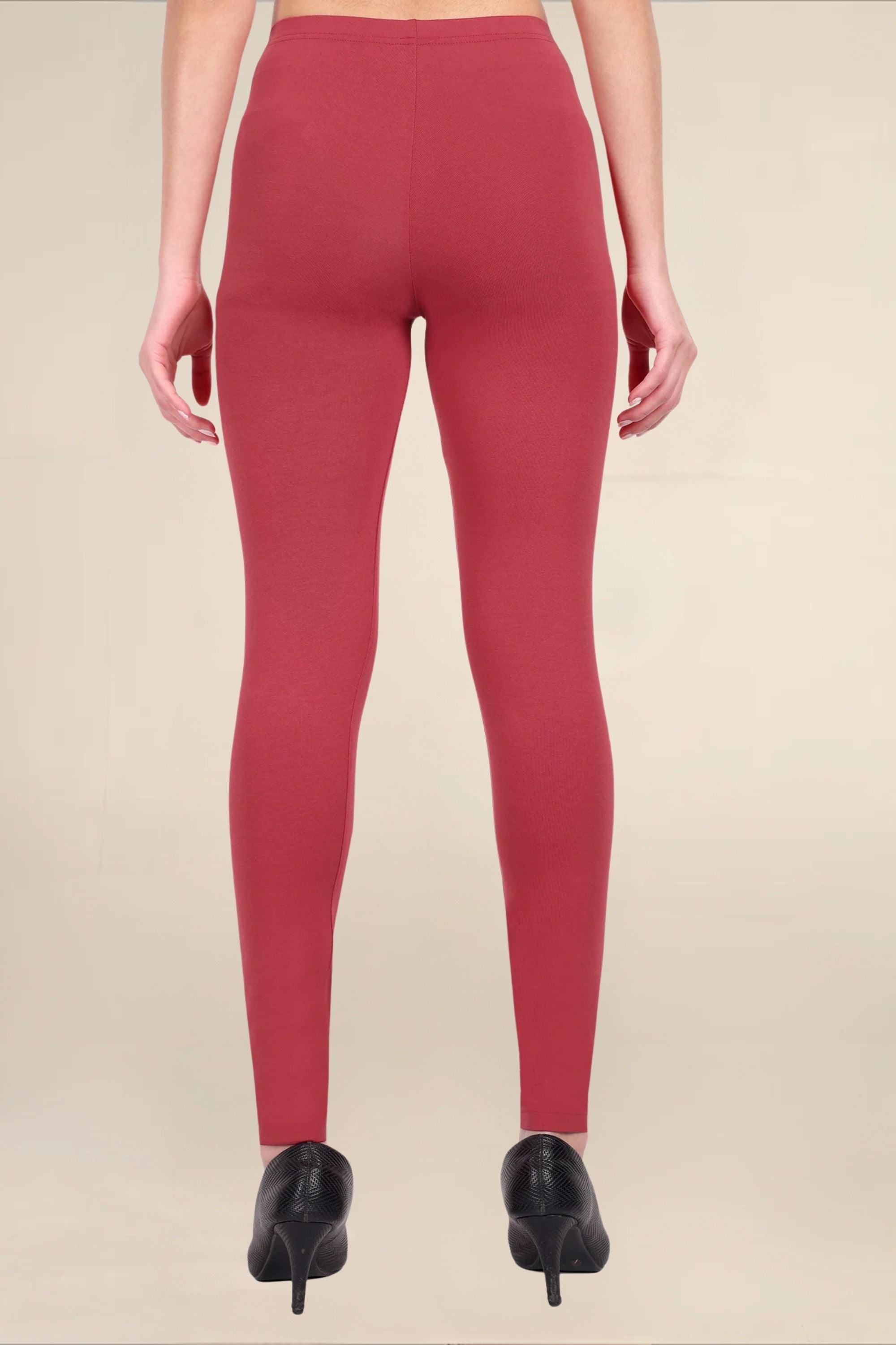Women Powder Breathable Long Length Legging