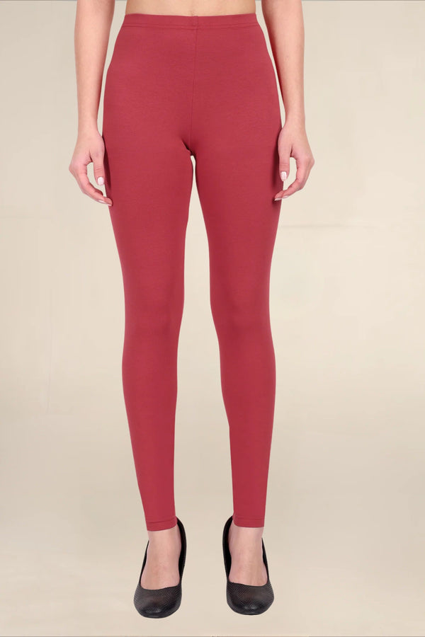 Women Powder Breathable Long Length Legging