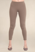Women Mid Brown Ankle Length Legging