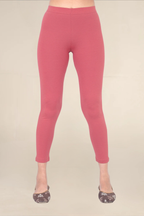 Women Mauve Ankle Length Legging