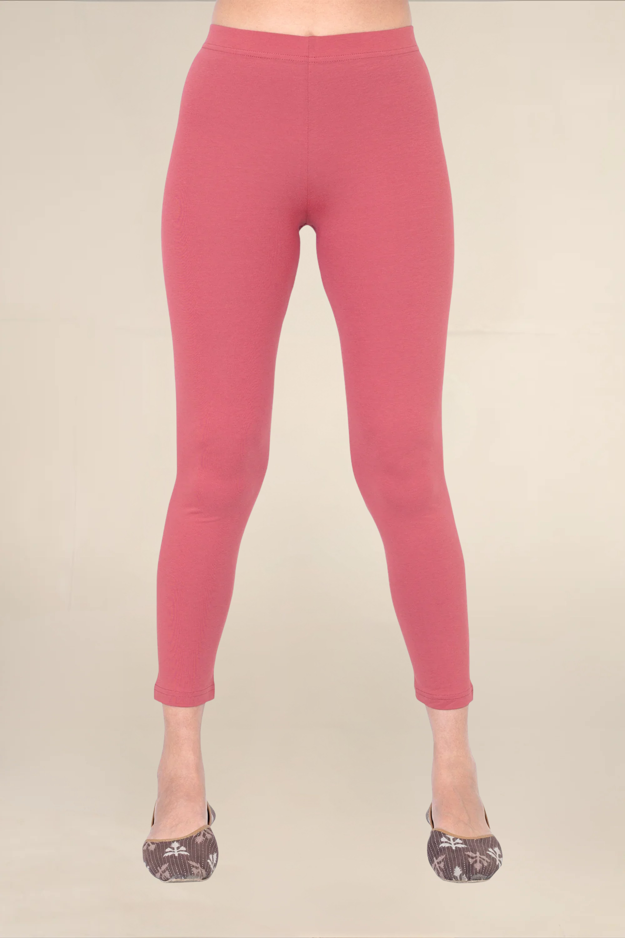 Women Mauve Ankle Length Legging
