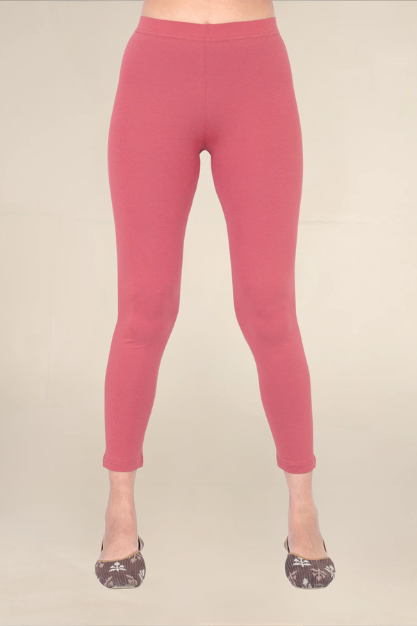 Women Mauve Ankle Length Legging