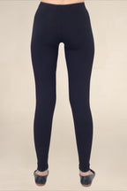 Women Navy Breathable Long Length Legging