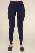 Women Navy Breathable Long Length Legging