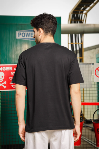 Mens Round Neck Oversized T-Shirt