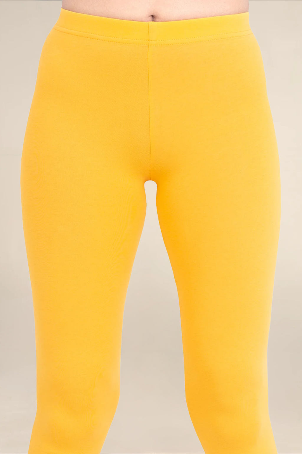 Women Mari Gold Ankle Length Legging