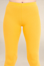 Women Mari Gold Ankle Length Legging
